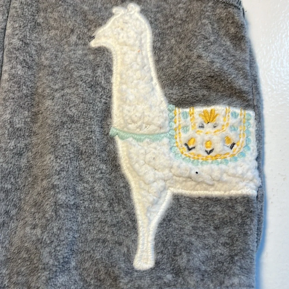 Adorable Llama Cozy Fleece Vest for Baby 12 Months